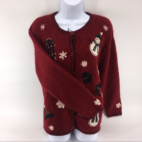 Croft and barrow large Christmas sweater Flaws - Picture 8 of 8